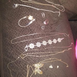 Real gold and silver jewerly!!!